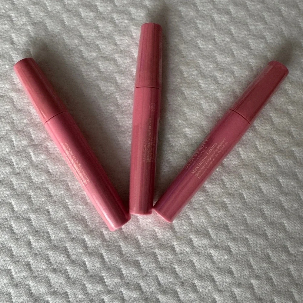 NEW SEALED ULTA BEAUTY Women Mascara 3-pack Jet Black Maximum Lashes